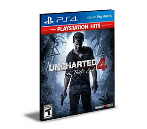 Uncharted 4 A Thief’S End PS4 e PS5 PSN MÍDIA DIGITAL
