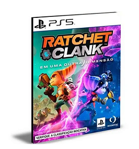 Ratchet & Clank Rift Apart PS5 PRIMÁRIA MÍDIA DIGITAL