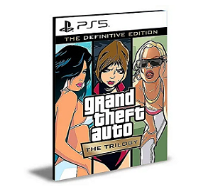 Grand Theft Auto The Trilogy The Definitive Edition PS5 PSN Mídia Digital