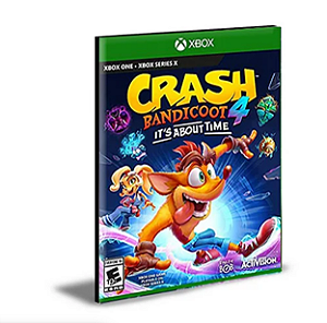 Crash Bandicoot 4 It’s About Time Xbox One e Xbox Series X|S MÍDIA DIGITAL