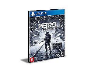 Metro Exodus PS4 e PS5 MÍDIA DIGITAL