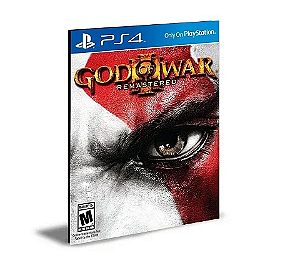 God Of War 3 Remastered Ps4 e Ps5 Mídia Digital