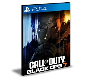 Call of Duty Black Ops 7 Ps4 Mídia Digital