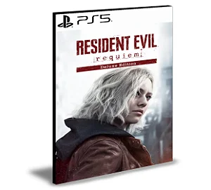 Resident Evil Requiem Deluxe Edition Ps5 PRIMARIA Mídia Digital