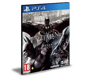 Batman Arkham Collection Português Ps4 e Ps5 PRIMARIA Mídia Digital