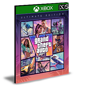 GTA 6 Ultimate Edition Xbox Series X|S Mídia Digital PRÉ VENDA