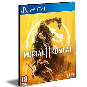 MORTAL KOMBAT 11 PORTUGUÊS PS4 E PS5 PSN MÍDIA DIGITAL