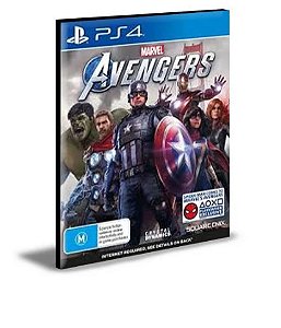 MARVEL'S VINGADORES PS4 E PS5 MÍDIA DIGITAL