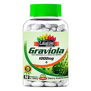 Graviola 180 comprimidos 1000mg Lauton Nutrition