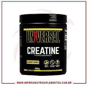 Creatina Universal Nutrition 200  Embalagem Nova