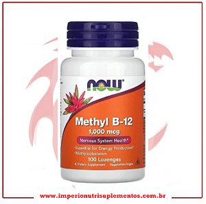Methyl B-12 1000mcg 100 Caps Now Foods