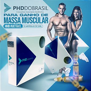 HMB INJETAVEL 10 AMPOLAS DE 2 ML PHD DO BRASIL