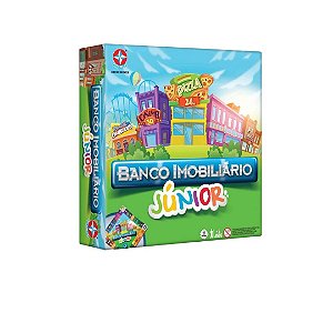 Jogo de Tabuleiro  Banco Imobiliário Júnior - Estrela