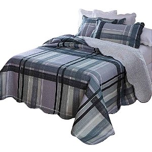 Jogo de Cama Queen Anapolis Dupla Face 3 Peças Bouti Jolitex