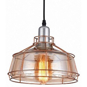 Pendente Aro 260 Âmbar 40W TASCHIBRA