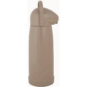 Garrafa Térmica de Pressão Nobile 1,9 Litros Bege - Mor
