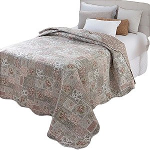 Colcha de Cama Casal Dupla Face 2,10x2,30m Antáres Dyuri