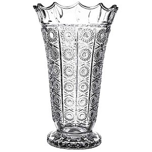 Vaso Decorativo em Cristal com Base 27cm Class