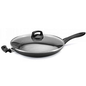 Frigideira com Tampa Francesa 32cm Magnific Grafite PANELUX