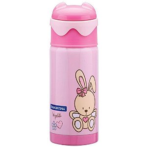Garrafa Térmica Infantil  Le Petit 350ml Rosa - Tramontina