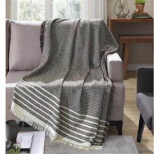 Manta para Decoração 1,50x2,10m Genova 100% Algodão - DOHLER