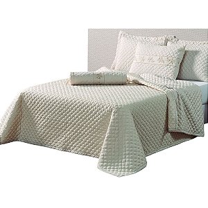 Cobre Leito Magnolia King com 6 Peças Kaki  – Sulamita