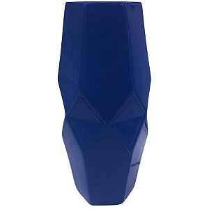 Vaso Decorativo Cancun 37cm Azul – Ana Claudia
