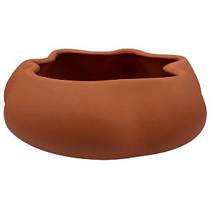 Vaso Decorativo Ikebana Terra 27cm Laranja Telha – May Home