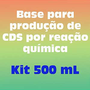 Base para produção de CDS no gerador por reação química - Kit 500 mL