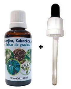 Extrato de Crajiru, Graviola, Oliveira, Kalanchoe e Ervas Finas Peruanas - 50 mL