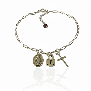 Cadeia de Consagração de Nossa Senhora das Graças Prata925