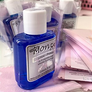 Kit limpa prata (01 flanela mágica + Limpa prata 35ml)