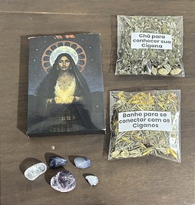 Baralho Rosa Cigana Premium - COM CURSO