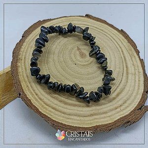 |Pulseira obsidiana preta