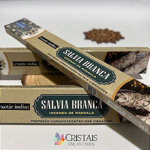 Incenso de Salvia Branca - Massala