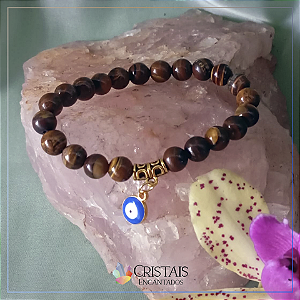 Pulseira olho de tigre