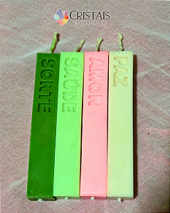 Kit de 4 Velas - Propósitos.