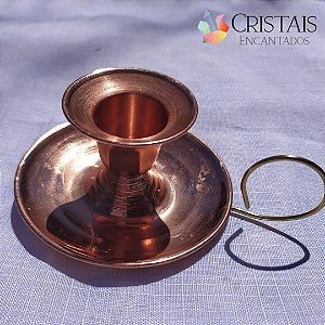 Castiçal em cobre