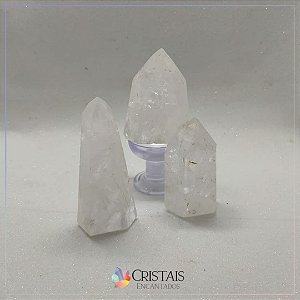 Ponta geradora de quartzo transparente (unidade)