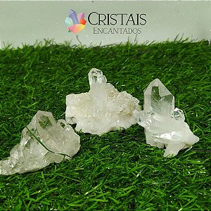 Drusa quartzo transparente