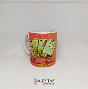 Caneca cigana de baralho
