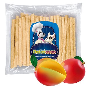 Osso Deliciosso sabor Manga - Palito Fino para Cães -  (Refil) 410g