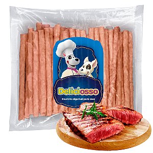Osso Deliciosso sabor Carne - Palito Fino para Cães -  (Refil) 410g