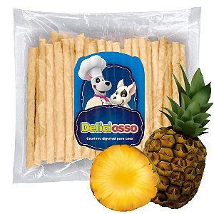 Osso Deliciosso sabor Abacaxi - Palito Fino para Cães -  (Refil) 410g