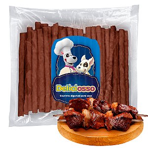 Osso Deliciosso sabor Churrasco - Palito Fino para Cães -  (Refil) 410g