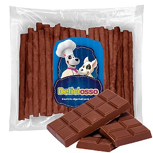 Osso Deliciosso sabor Chocolate - Palito Fino para Cães -  (Refil) 410g