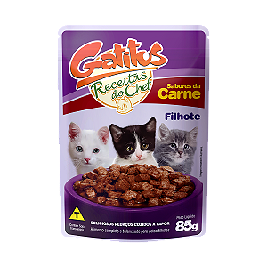 Alimento úmido para gatos Baby - Carne (Filhote)