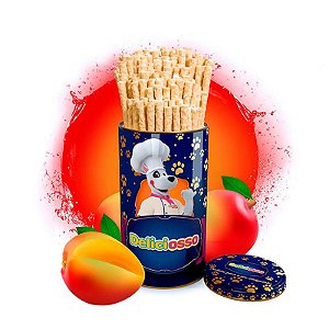 Osso Deliciosso sabor Manga - Palito Fino para Cães - 410g