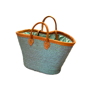 BOLSA LANTEJOULAS AZUL