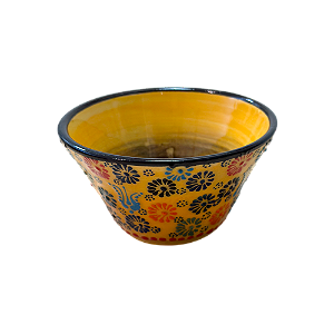 PETISQUEIRA CERÂMICA TURCA TIPO VASO FLORIDA-M